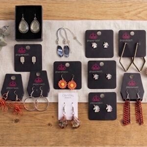 12 sets of Paparazzi Earring Sets NEW